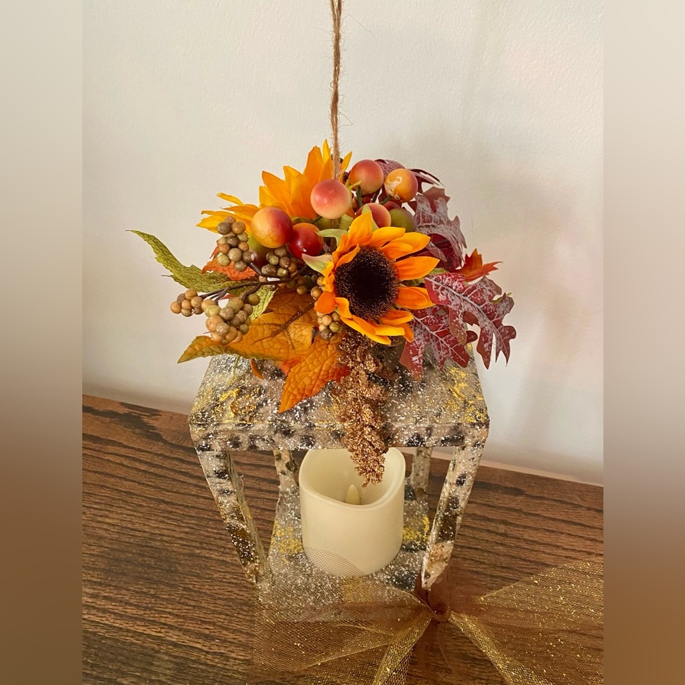 Fall Lantern - Picture 3 of 3